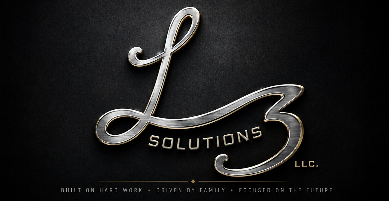 Legacy Trio Solutions logo with the words Built on Hard Work, Driven by Family, Focused on the Future